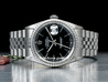 Rolex Datejust 16220 Jubilee Bracelet Black Dial